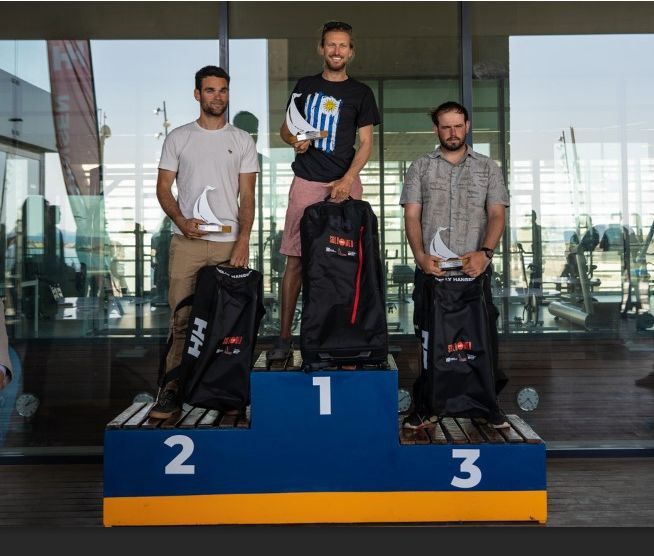 Podio de la regata Solo Med 2023