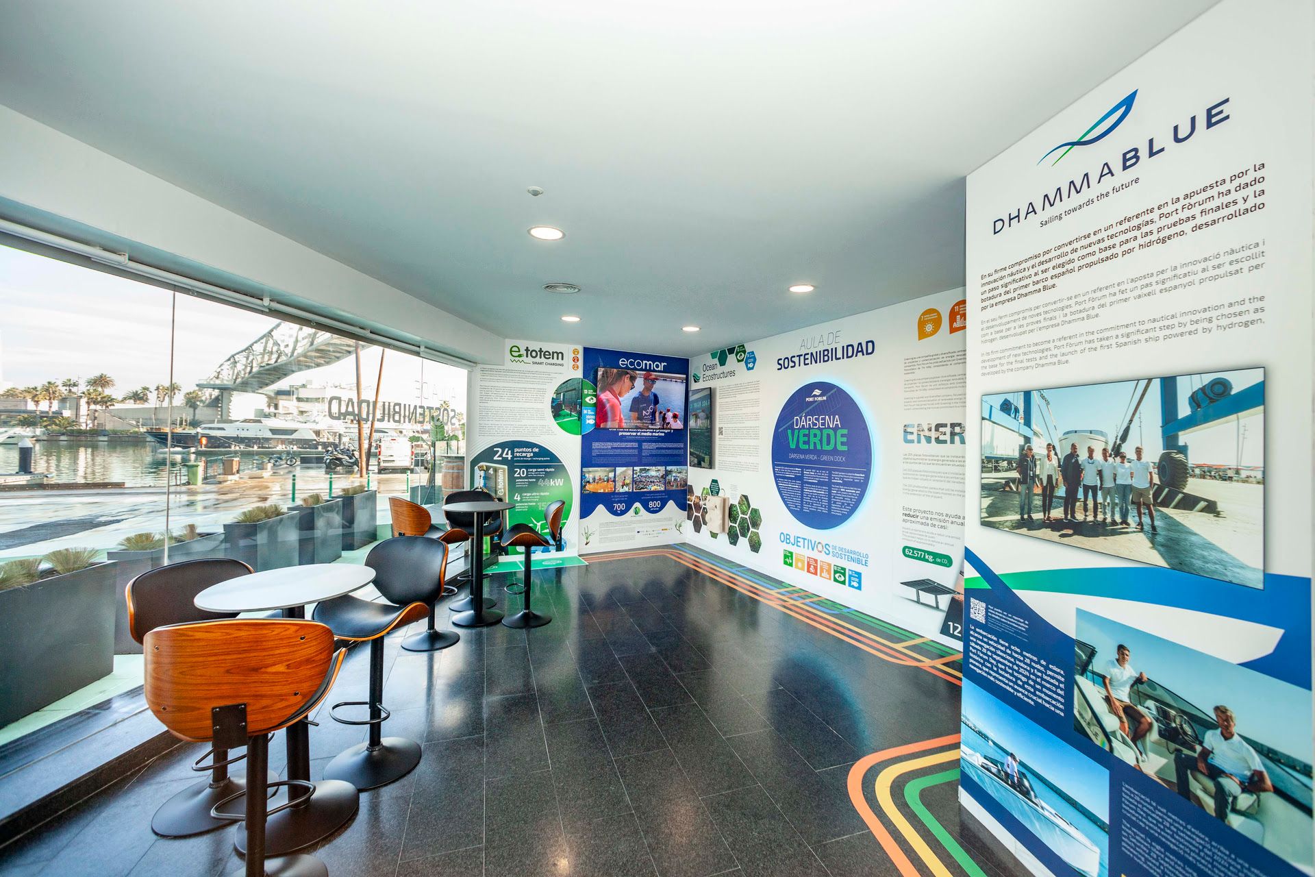 Espacio de sostenibilidad en Port Fòrum