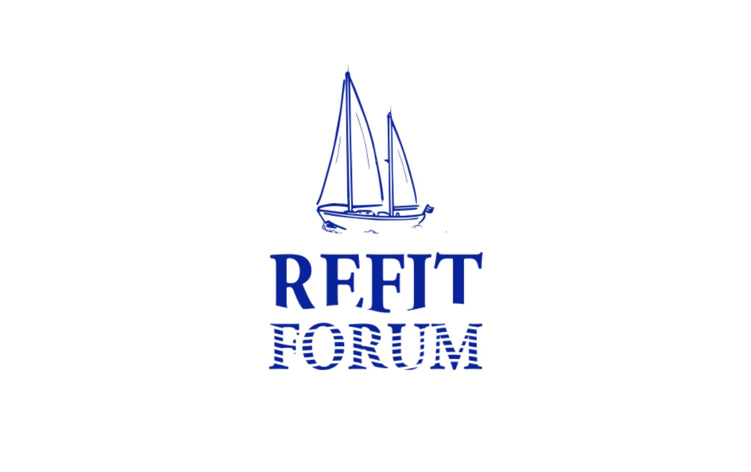 Velero azul "Refit Forum