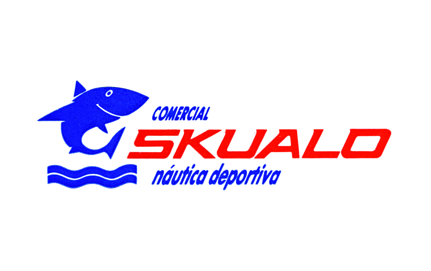 Logo de Skualo náutica deportiva con tiburón